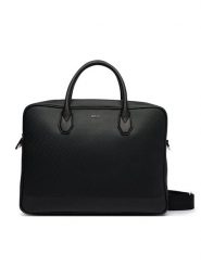 BOSS Torba na laptopa 50573486 Czarny. Czarne torby na laptopa damskie Boss, bez wzorów, ze skóry. Za 1,449.00 zł.