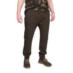 Spodnie Wędkarskie Dresowe Fox Lw Khaki Joggers. Brązowe spodnie sportowe męskie FOX, xl, bez wzorów, z dresówki. Za 152.99 zł.
