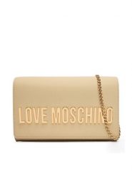 LOVE MOSCHINO Torebka JC4103PP1OKD0129 Beżowy. Brązowe torebki do ręki damskie Love Moschino, bez wzorów, ze skóry, bez dodatków. Za 699.99 zł.