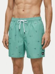 Quiksilver Szorty kąpielowe Stretch Printed Volley 16 EQYJV04217 Błękitny Regular Fit. Niebieskie kąpielówki męskie Quiksilver, bez wzorów, z syntetyku. Za 239.99 zł.