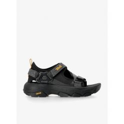Sandały trekkingowe damskie Teva Grandview Max Sandal. Czarne sandały damskie Teva, bez wzorów, bez obcasa, bez zapięcia. Za 461.99 zł.