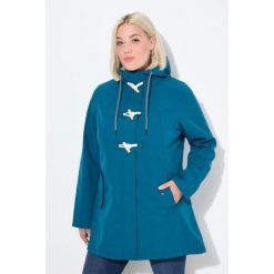 Damskie Kurtka softshell HYPRAR hydrofobowa podszewka z polaru kaptur. Niebieskie kurtki sportowe damskie Ulla Popken, plus size, bez wzorów, z elastanu, bez ramiączek, bez kaptura, trekkingowe. Za 480.99 zł.