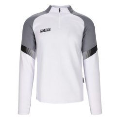 Bluza treningowa Keeza Albion. Białe bluzy damskie KEEZA, uniwersalny, bez wzorów, z elastanu, klasyczne, bez ramiączek, bez kaptura. Za 94.00 zł.