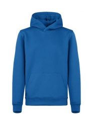 Clique Miami Hoody Junior - bluza z kapturem z mieszanki bawełny – Royal Blue. Niebieskie bluzy damskie CLIQUE, bez wzorów, z bawełny, bez ramiączek, z kapturem. Za 153.95 zł.