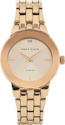 Zegarek Anne Klein Zegarek damski Anne Klein AK-1930RGRG różowe złoto. Czerwone zegarki damskie Anne Klein, złote. Za 384.00 zł.