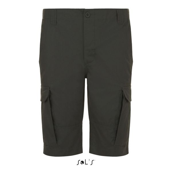 Szorty Sol's Jackson. Brązowe szorty damskie SOL'S, bez wzorów. W wyprzedaży za 219.45 zł.