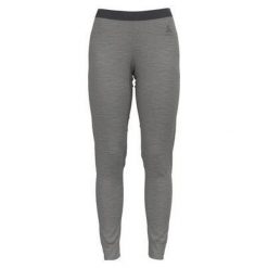 Legginsy termoaktywne damskie ODLO Merino 200 BL Bottom Long. Fioletowe bielizna sportowa damska ODLO, l, bez wzorów, z wełny. Za 565.79 zł.
