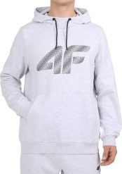 4f Bluza męska 4F M2548 szara 4FWMM00TSWSM2548 27M L. Szare bluzy męskie 4F, l, bez wzorów, bez ramiączek, bez kaptura. Za 194.38 zł.