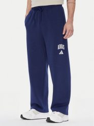 Adidas Spodnie dresowe Collegiate JM9179 Niebieski Regular Fit. Niebieskie spodnie sportowe męskie Adidas, m, bez wzorów, z bawełny. Za 179.99 zł.