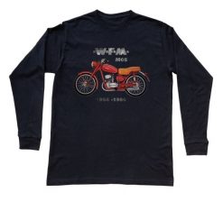 WFM — bluzka z długim rękawem (Rozmiar: M (dorosła); Kolor koszulki: czarny; Rodzaj nadruku: WFM). Czarne bluzki damskie nikiniki, m, bez wzorów, z bawełny, bez kołnierzyka, bez ramiączek. Za 99.00 zł.