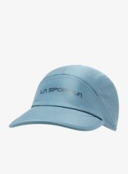 Czapka do biegania La Sportiva Pure Cap. Niebieskie czapki damskie La Sportiva, bez wzorów, z materiału, eleganckie. Za 142.99 zł.