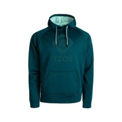 Bluza z kapturem unisex DUERO V3 z logo i kieszenią z przodu. Zielone bluzy damskie IZAS, na zimę, l, bez wzorów, sportowe, bez ramiączek, z kapturem. Za 226.04 zł.