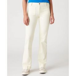WRANGLER FLARE DAMSKIE SPODNIE JEANSOWE JEANSY W233MH29S 112127852. Jeansy damskie Wrangler, bez wzorów, z jeansu. Za 199.99 zł.