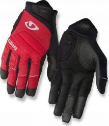 Giro Rękawiczki męskie GIRO XEN długi palec dark red black grey roz. S (obwód dłoni 178-203 mm / dł. dłoni 175-180 mm) (NEW). Czarne rękawiczki męskie Giro, bez wzorów. Za 171.52 zł.