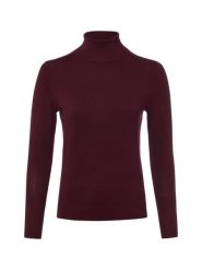 Marie Lund Sweter Kobiety drobna dzianina czerwony, S. Czerwone swetry nierozpinane damskie Marie Lund, s, bez wzorów, z dzianiny, eleganckie, bez kołnierzyka, bez ramiączek. Za 179.95 zł.