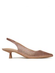 ONLY Shoes Sandały Onlcoco 15340946 Złoty. Żółte sandały damskie ONLY Shoes, bez wzorów, z tworzywa sztucznego, bez obcasa, na słupku, bez zapięcia. Za 189.99 zł.