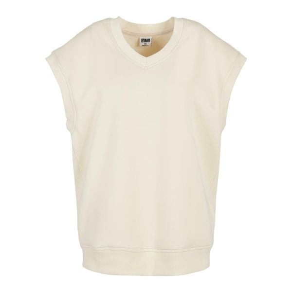 Bluza damska Urban Classics Oversized. Białe bluzy damskie Urban Classics, bez wzorów, bez ramiączek, bez kaptura. Za 183.50 zł.