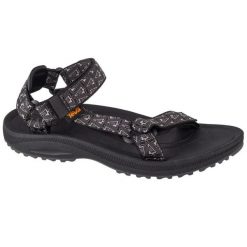 Sandały Teva M Original Universal Sandals M 1017419-BMBLC czarne. Czarne sandały męskie na lato, bez wzorów, z gumy, bez zapięcia. Za 365.10 zł.
