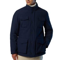 Kurtka NORTH SAILS M65 FIELD JACKET Niebieski. Niebieskie kurtki męskie North Sails, m, bez wzorów, z tkaniny, bez kaptura. Za 1,590.33 zł.