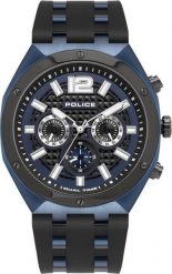 Zegarek Police ZEGAREK POLICE męski 15995JSBLU03P (46MM) NoSize. Zegarki męskie Police, bez wzorów. Za 385.61 zł.