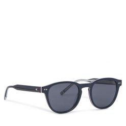 Okulary przeciwsłoneczne Tommy Hilfiger. Niebieskie okulary przeciwsłoneczne damskie Tommy Hilfiger. Za 479.99 zł.