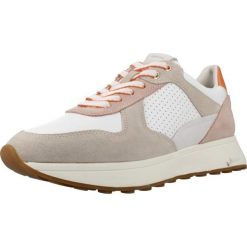 Buty GEOX D AMABEL Biały. Białe obuwie trekkingowe damskie Geox, z tkaniny, bez zapięcia. Za 306.99 zł.
