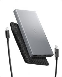 Powerbank Spigen SPIGEN ESSENTIAL 10,000MAH 22.5W PORTABLE CHARGER, GRAY EA2210. Szare powerbanki Spigen. Za 127.99 zł.