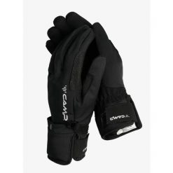 Rękawice w góry Camp G Pure Warm. Czarne rękawiczki damskie CAMP, bez wzorów. Za 345.99 zł.
