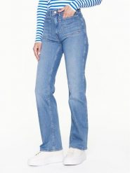 Polo Ralph Lauren Jeansy 211890107001 Niebieski Regular Fit. Niebieskie jeansy damskie Polo Ralph Lauren, bez wzorów, z bawełny. Za 579.99 zł.