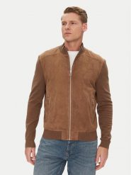 Milestone Kurtka bomber MSTristan 511620 21220 Brązowy Regular Fit. Brązowe kurtki męskie Milestone, m, bez wzorów, z bawełny, bez kaptura. Za 869.99 zł.