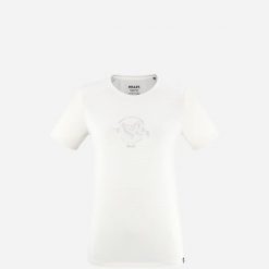 Koszulka damska z krótkim rękawem Millet Ubic Light Ts Ss W active Fit. Białe bluzki damskie Millet, m, bez wzorów, z meshu, sportowe, bez kołnierzyka, bez ramiączek. Za 157.15 zł.