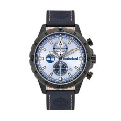 Zegarek Męski Timberland TBL16003JYU08. Szare zegarki męskie Timberland, bez wzorów, z materiału, ze stali. Za 617.60 zł.
