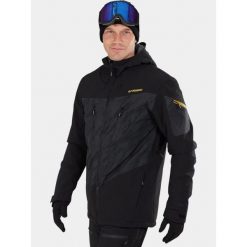 Kurtka Narciarska Męska Fundango Privet Allmtn. Czarne kurtki sportowe męskie FUNDANGO, na zimę, m, bez wzorów, bez kaptura, narciarskie. Za 759.90 zł.