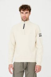 AERONAUTICA MILITARE Beżowa męska bluza, Rozmiar XXL. Brązowe bluzy męskie Aeronautica Militare, m, bez wzorów, bez ramiączek, bez kaptura. W wyprzedaży za 459.99 zł.