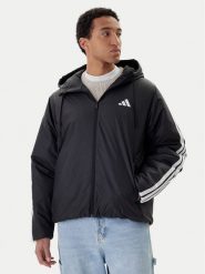 Adidas Kurtka zimowa Essentials Climawarm 3-Stripes JM4042 Czarny Regular Fit. Czarne kurtki męskie Adidas, na zimę, m, bez wzorów, z syntetyku, bez kaptura. Za 399.99 zł.