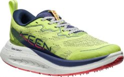 Keen Wmns WK400 II Daiquiri Green Skipper Blue damskie buty trekkingowe. Niebieskie obuwie trekkingowe damskie 909, z meshu, bez zapięcia. Za 535.99 zł.