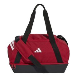 Torba Duffle z dolną kieszenią adidas Tiro. Białe torby sportowe męskie Adidas, bez wzorów, z materiału. Za 170.60 zł.