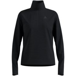 Pull de sport Odlo Mid Layer 1/2 Zip Essential Thermal. Czarne bielizna sportowa damska ODLO, bez wzorów. W wyprzedaży za 304.75 zł.