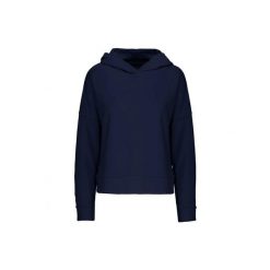 Damska bluza z kapturem Kariban. Niebieskie bluzy damskie KARIBAN, m, bez wzorów, z bawełny, bez ramiączek, z kapturem. Za 106.50 zł.