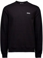 Bluza POC Crew - uranium black. Czarne bluzy męskie POC, m, bez wzorów, bez ramiączek, bez kaptura. Za 338.24 zł.