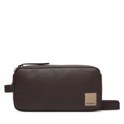 Saszetka Emporio Armani. Brązowe saszetki i nerki męskie Emporio Armani, bez wzorów. Za 894.99 zł.