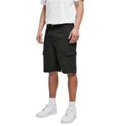 Szorty bermudzkie cargo Urban Classics Big. Czarne szorty męskie Urban Classics, bez wzorów. Za 191.05 zł.