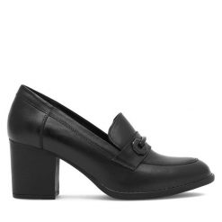 Półbuty Lasocki. Czarne półbuty damskie Lasocki, bez wzorów, bez obcasa, na obcasie, bez zapięcia. Za 219.99 zł.