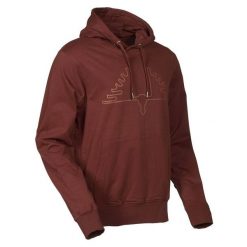 Bluza z kapturem Swedteam Ultra. Brązowe bluzy męskie SWEDTEAM, bez wzorów, sportowe, bez ramiączek, z kapturem. Za 365.50 zł.