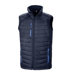 Wyściełana kurtka puchowa z recyklingu Result Black Compass. Niebieskie kurtki męskie RESULT, l, bez wzorów, z poliesteru, bez kaptura. Za 259.00 zł.