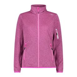 Bluza damska CMP Knit-Tech. Czerwone bluzy damskie CMP, s, bez wzorów, bez ramiączek, bez kaptura. Za 282.50 zł.