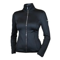 Damska kurtka jeździecka zapinana na zamek Equestrian Stockholm Explore. Czarne kurtki sportowe damskie EQUESTRIAN STOCKHOLM, s, bez wzorów, bez ramiączek, bez kaptura, na fitness i siłownię. Za 616.70 zł.