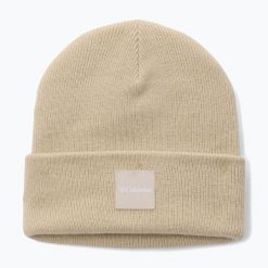 Czapka zimowa Columbia City Trek Heavyweight. Brązowe czapki damskie Columbia, na zimę, bez wzorów, sportowe. Za 94.99 zł.