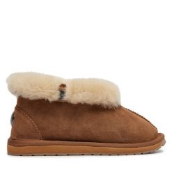 Śniegowce EMU Australia. Brązowe śniegowce damskie Emu Australia, bez zapięcia. Za 529.99 zł.