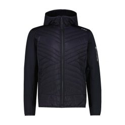 Kurtka puchowa z przypiętym kapturem CMP. Brązowe kurtki męskie CMP, bez wzorów, z puchu, sportowe, z kapturem. Za 372.00 zł.